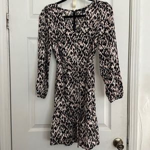Ann Taylor Factory leopard print dress